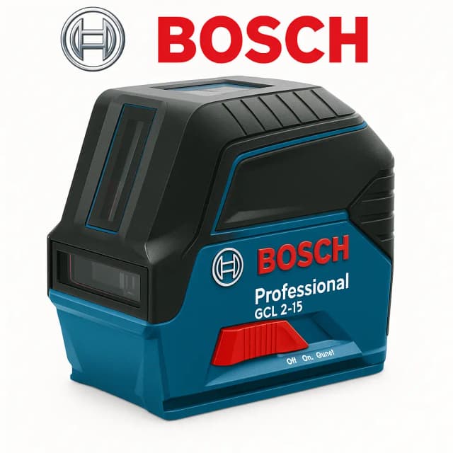 Bosch GCL 2-15 Kombilaser + RM1 – Dəqiqliyin və Etibarlığın Simvolu