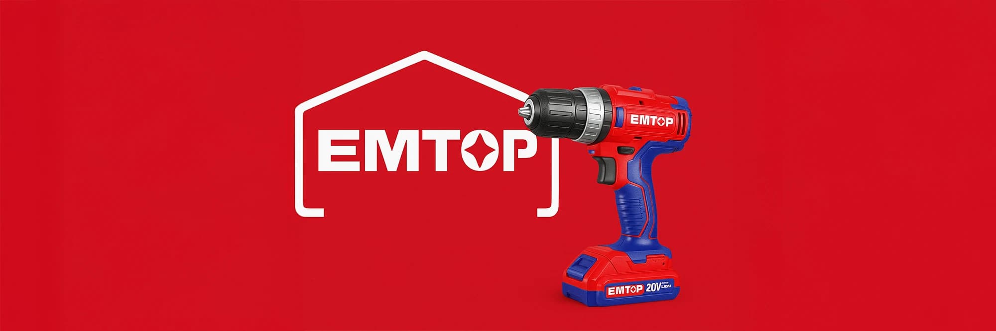 Drel Batareyalı 20V Emtop 118: Yüksək Performans, Rahat İstifadə və Müxtəlif Tətbiqlər Üçün İdeal Seçim