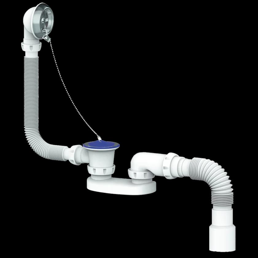 S12 sifon vanna üçün dərin ø40xø40/50 400mm Unicorn