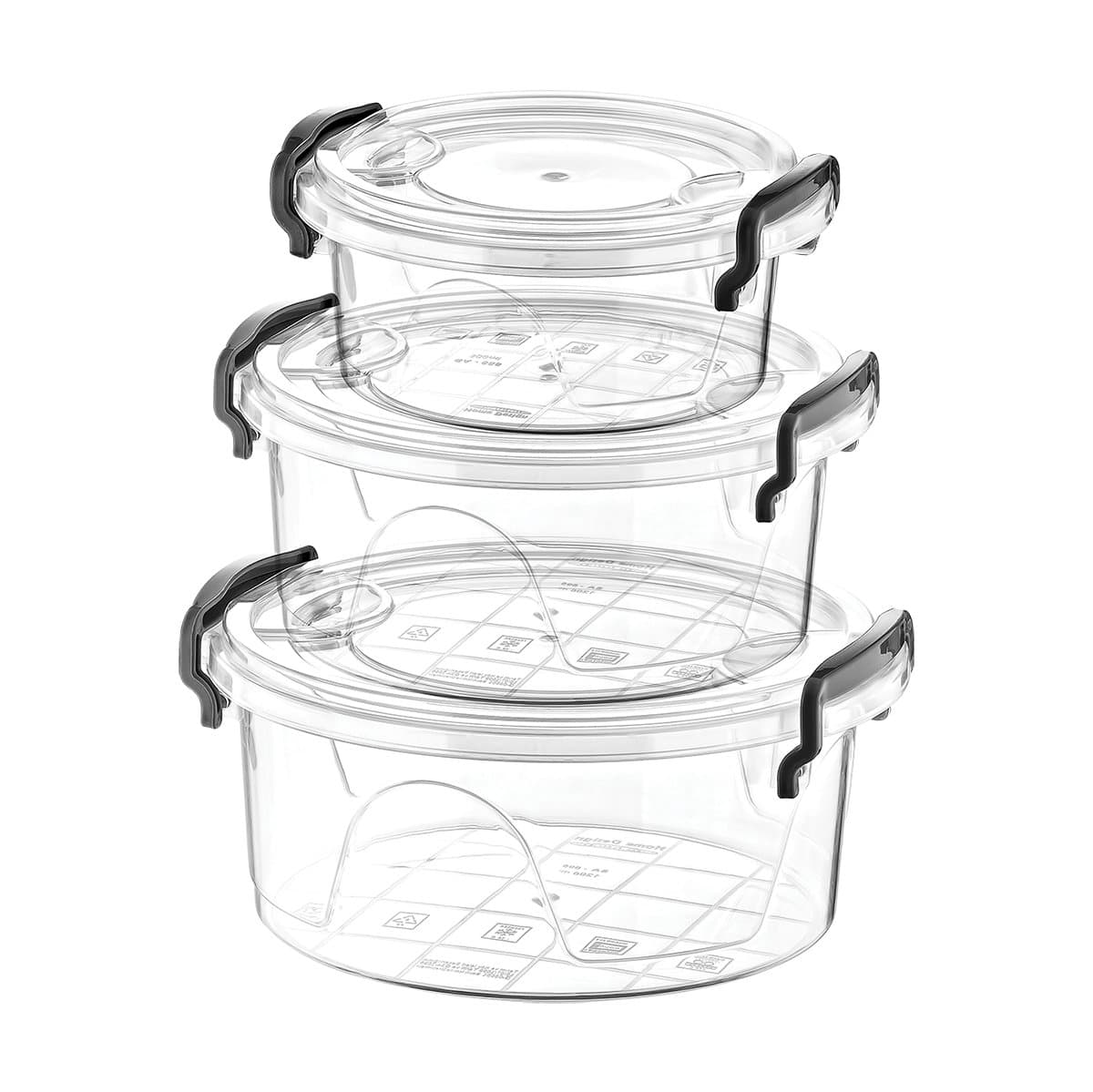 Bonny saxlama qabı 3lü set Irakplastik