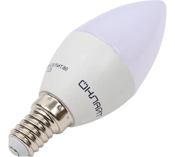 Lampa PROMO OLL-C37 10W 230V 4000k E14 ОNLАYТ