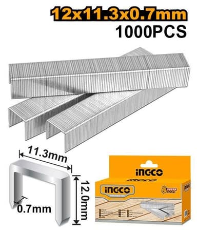 Stepler mismarı 12x11.3x0.7mm INGCO