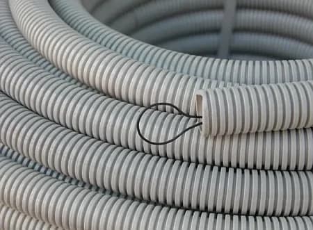 Spiral boru boz yanmaz simli D16 İEK