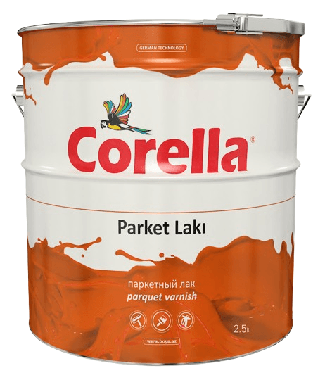 Parlaq parket lakı 0,75 kq Corella