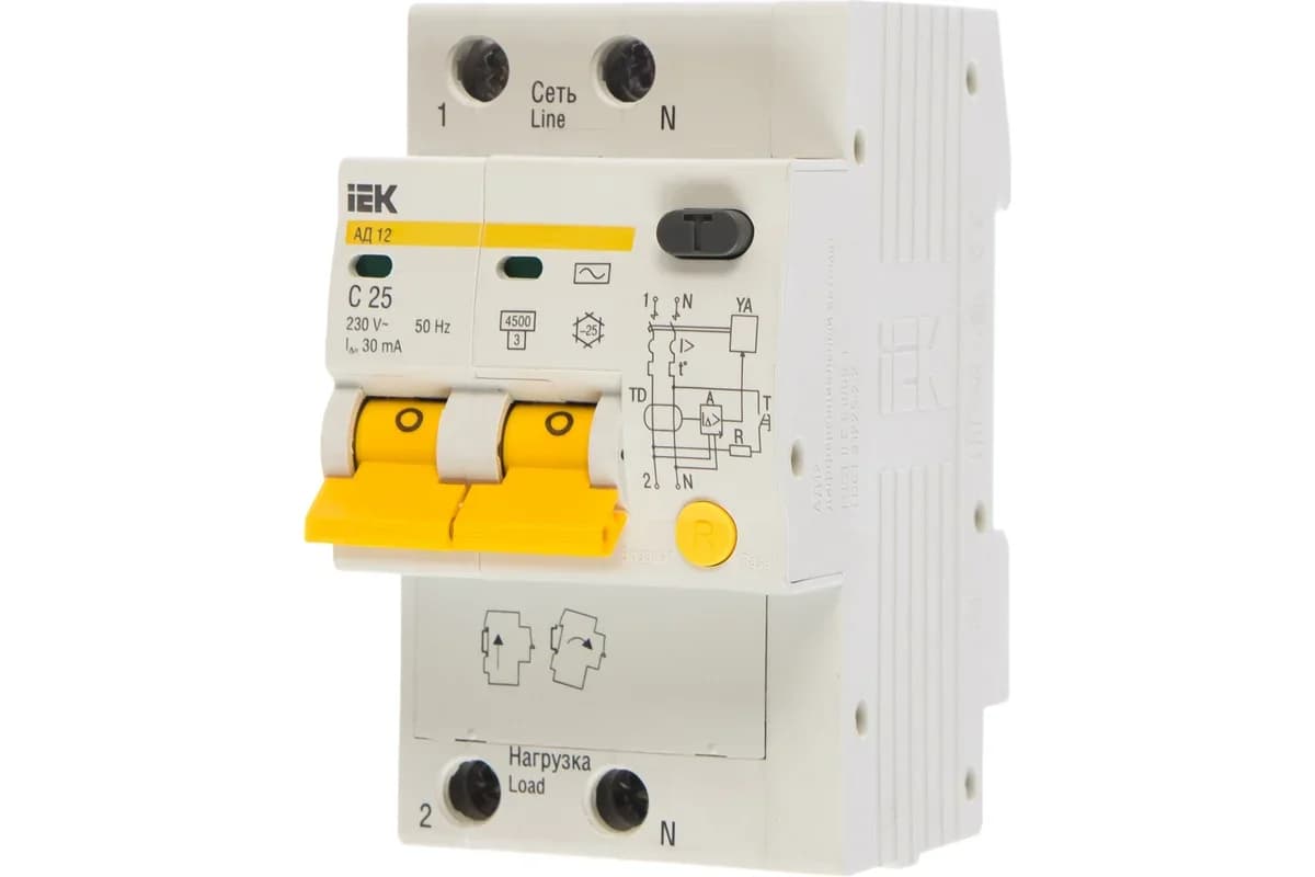 Differensialavtomatik elektrikaçarı АD12 2Р C2530mА İEK