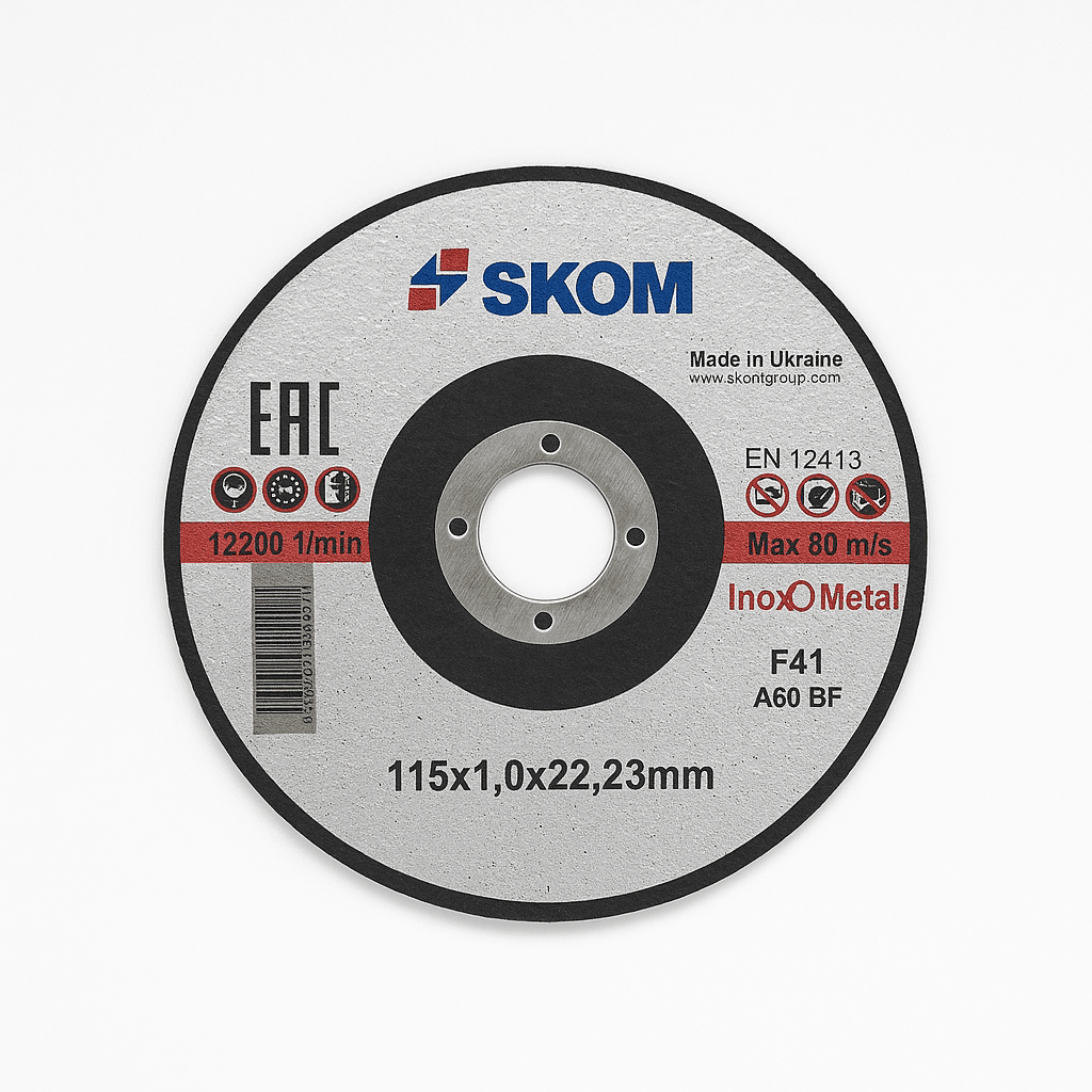 Disk 115x1.0x22.23 nerj SKOM