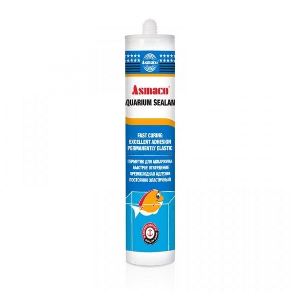 Akvarium silikon şəffaf 320qr Asmaco