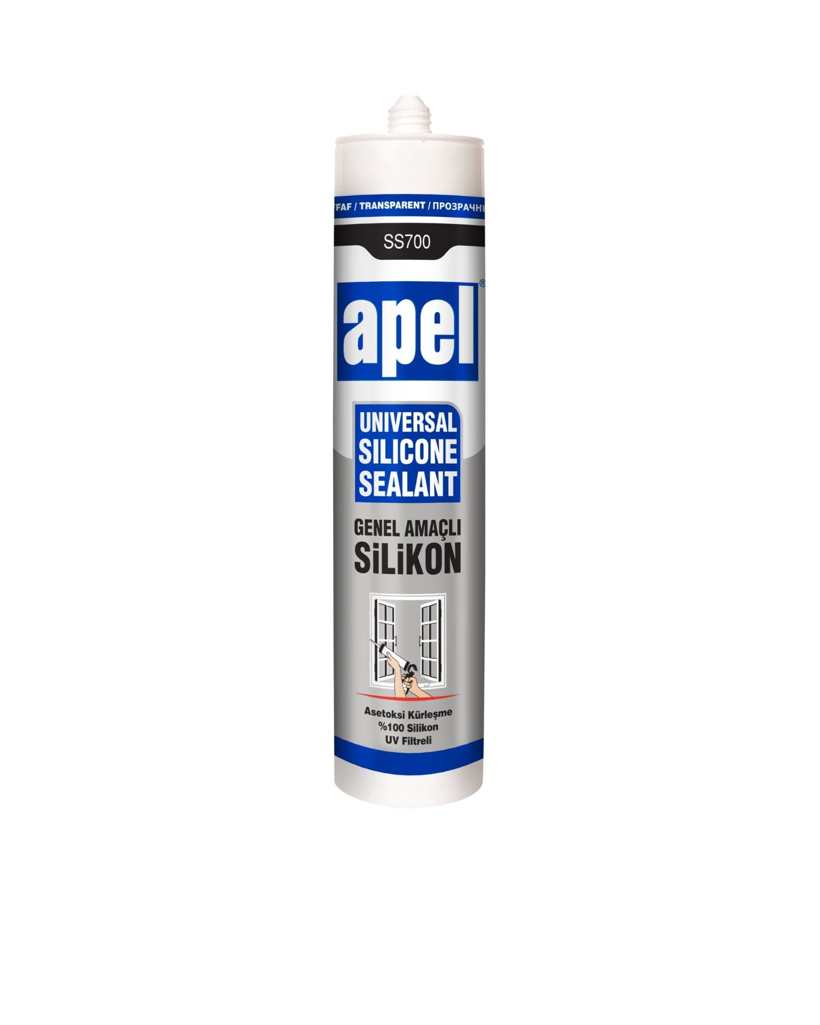 Beta apel silikon şəffaf 320qr Mitrapel
