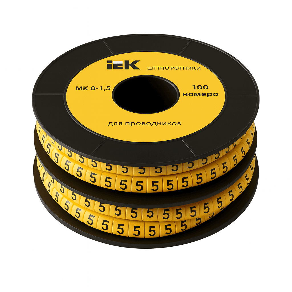 Kabel markeri MK0-1.5mm işərə "5" İEK
