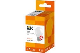 Led E27 kürə G45 5W 3000k 230V İEK