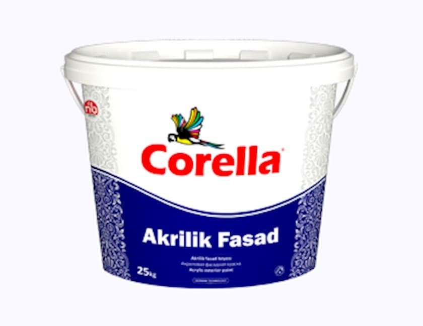 Akrilik Fasad Ral-7035 25 kq Corella