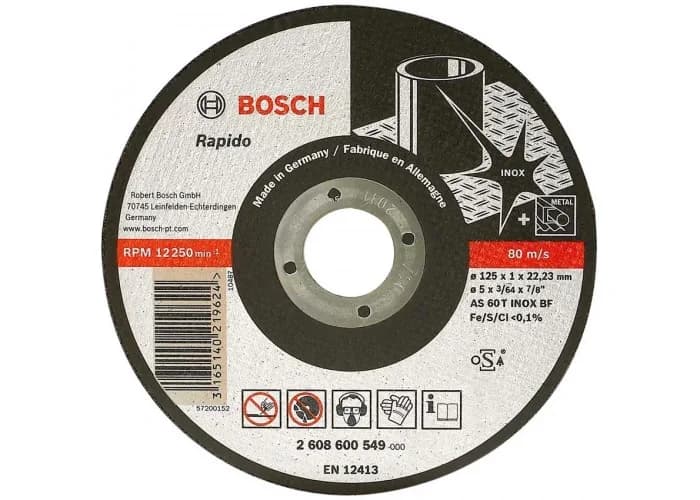 Disk metal 125mm BOSCH