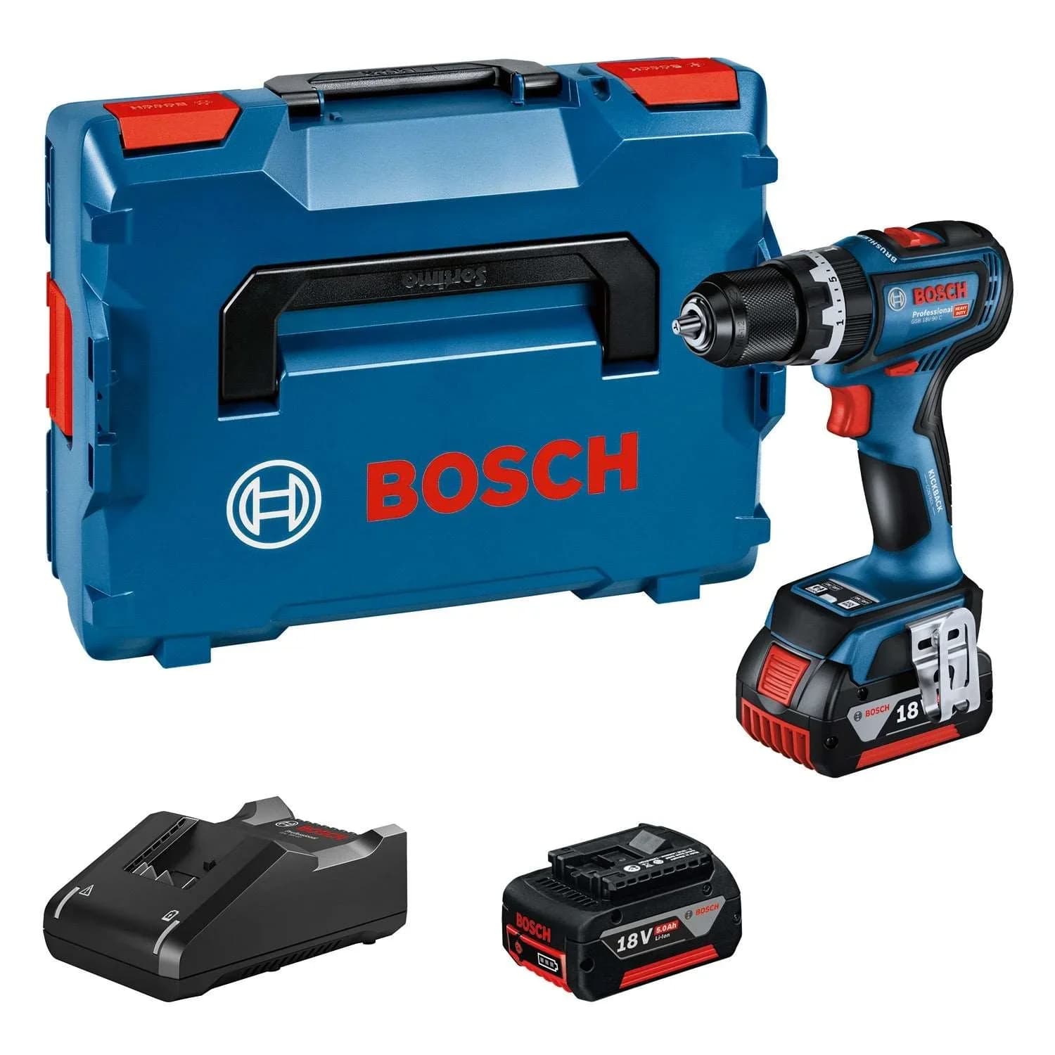 Drel batareyalı GSB 18V-90 C BOSCH