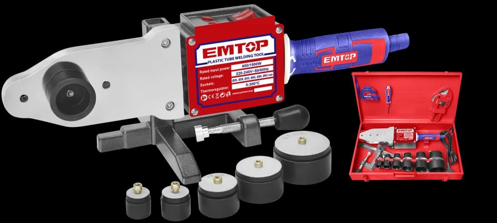 PVC ütü 20-63mm 1500W Emtop