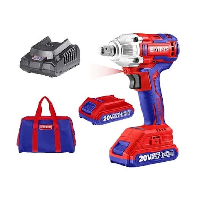 Akkumulyatorlu vintburan 20V Emtop