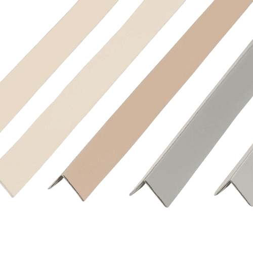 Oboy kantı 10x10 sadə krem GLOSSY