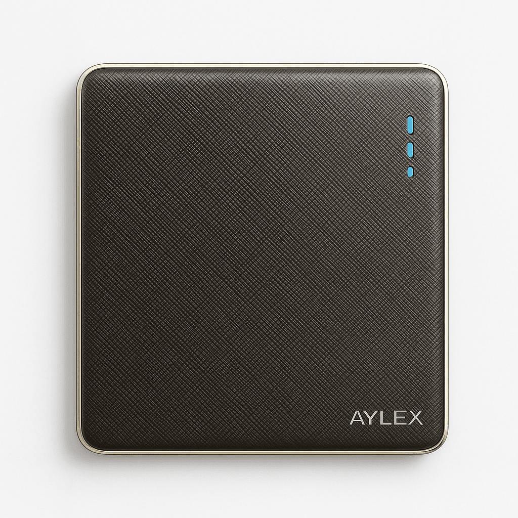 Açar 1-li 10A K2 akrilik boz Aylex