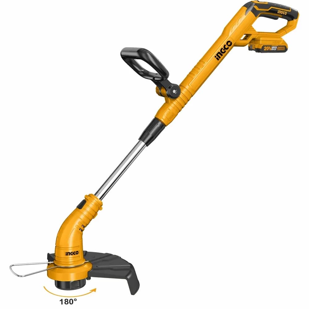 Akkumlyatorlu trimmer qazon üçün INGCO