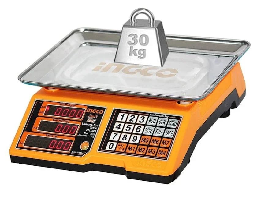 Elektron tərəzi 33kq INGCO
