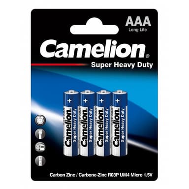 Batareya Blue AAA4 Camelion