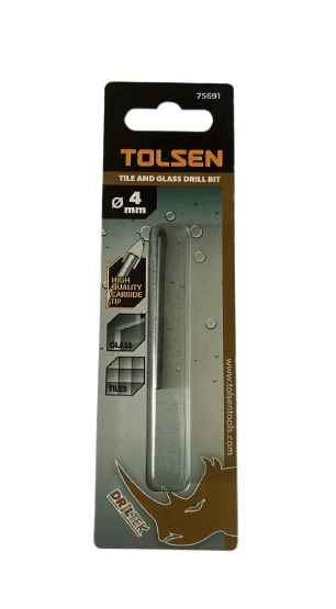 Sverlo şüşə üçün 4mm Tolsen