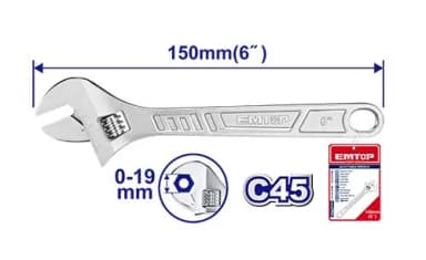Razvadnoy açar 150mm 6" Emtop