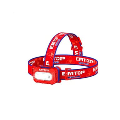 Flashlight 200lm Emtop for head
