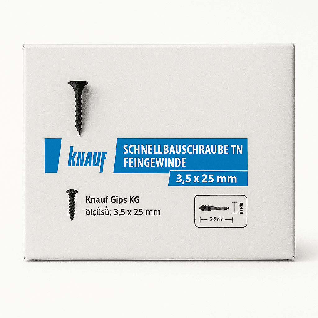 Şurup 3.5x25 sıx KN (1000gr) Knauf