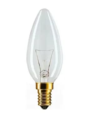 60W B35 buji şəffaf PHILIPS