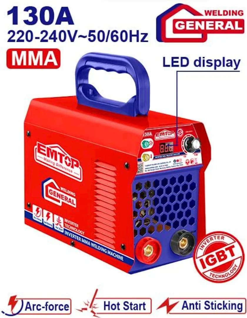 Qaynaq aparati MMA 130A Emtop