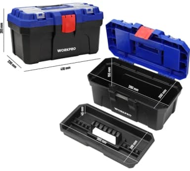 Tool box 410mm (16) WorkPro WP283001