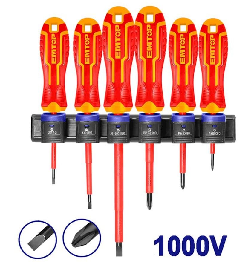 Vintaçan dəsti izolasiyalı 6 ədəd Emtop