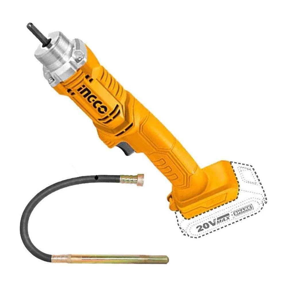 Beton qarışdıran vibrator batareyalı F35x1200mm INGCO