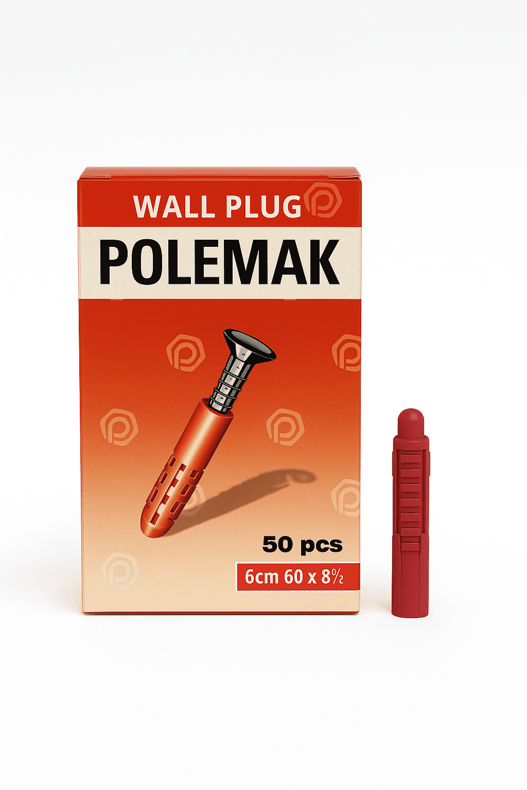 Qırmızı propka 8mm Polemak