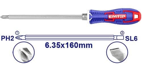 Vintaçan iki tərəfli 160mm Emtop