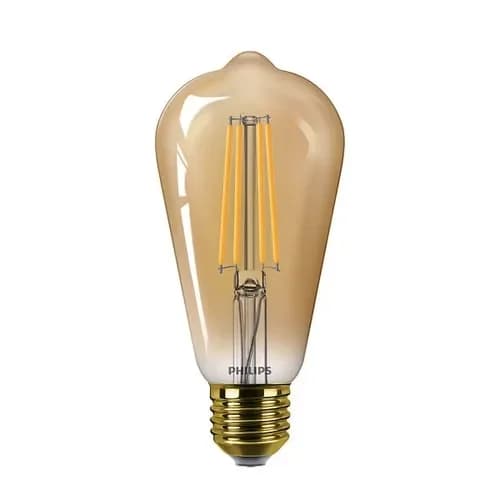 7.2-50W ST64 filament gold PHILIPS
