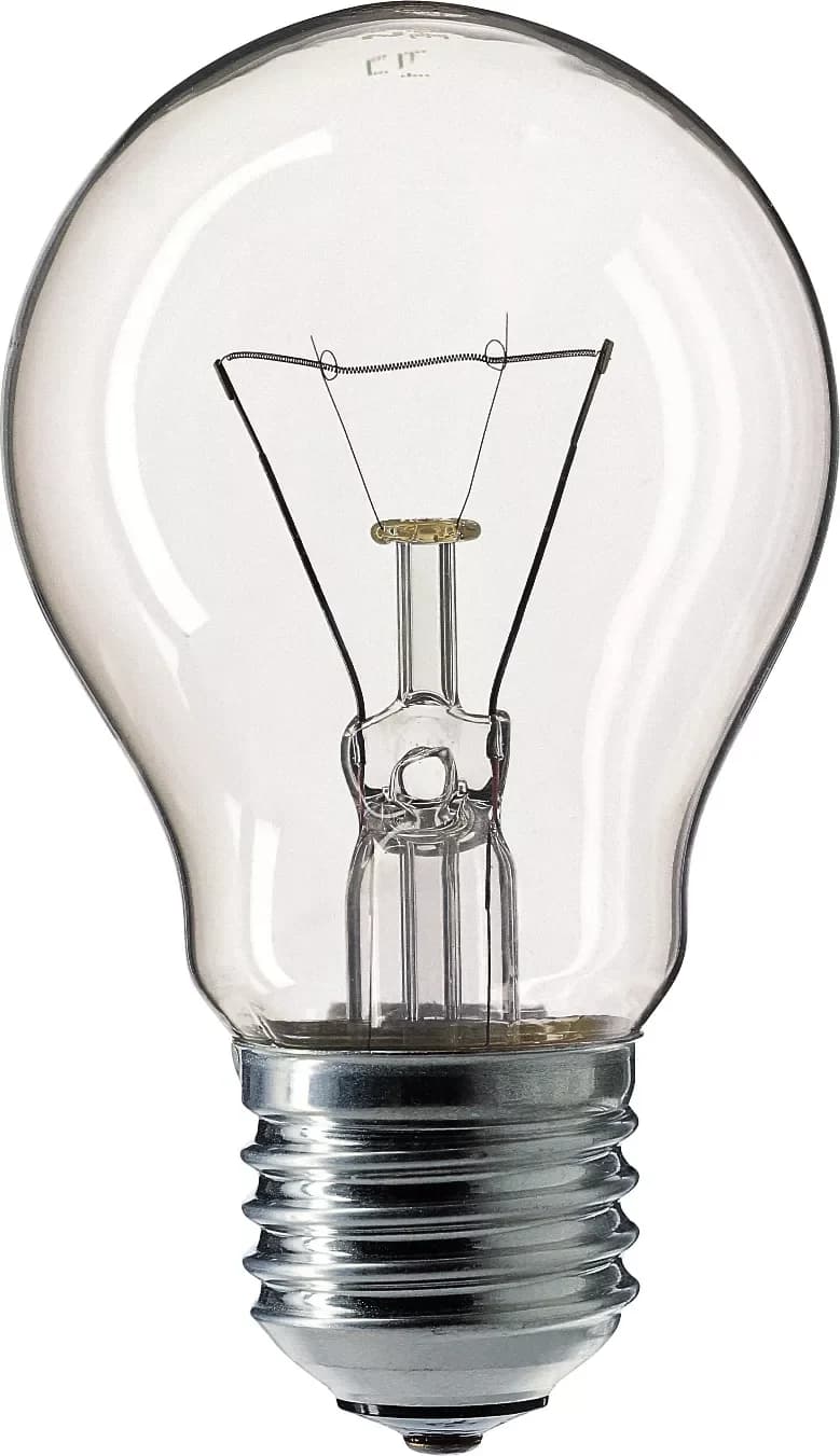 75W E27 A55 şəffaf PHILIPS