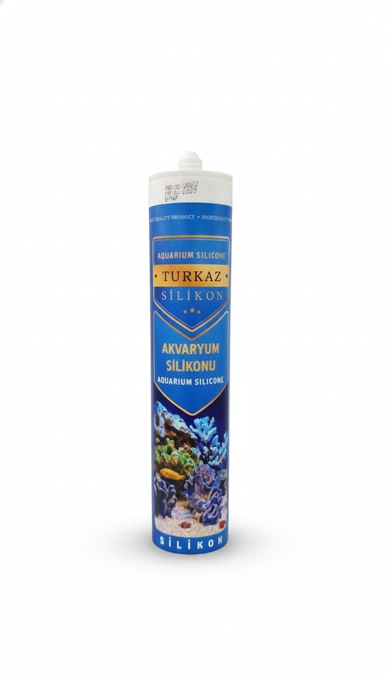 Akvarium silikonu 280ml şəffaf Turkaz