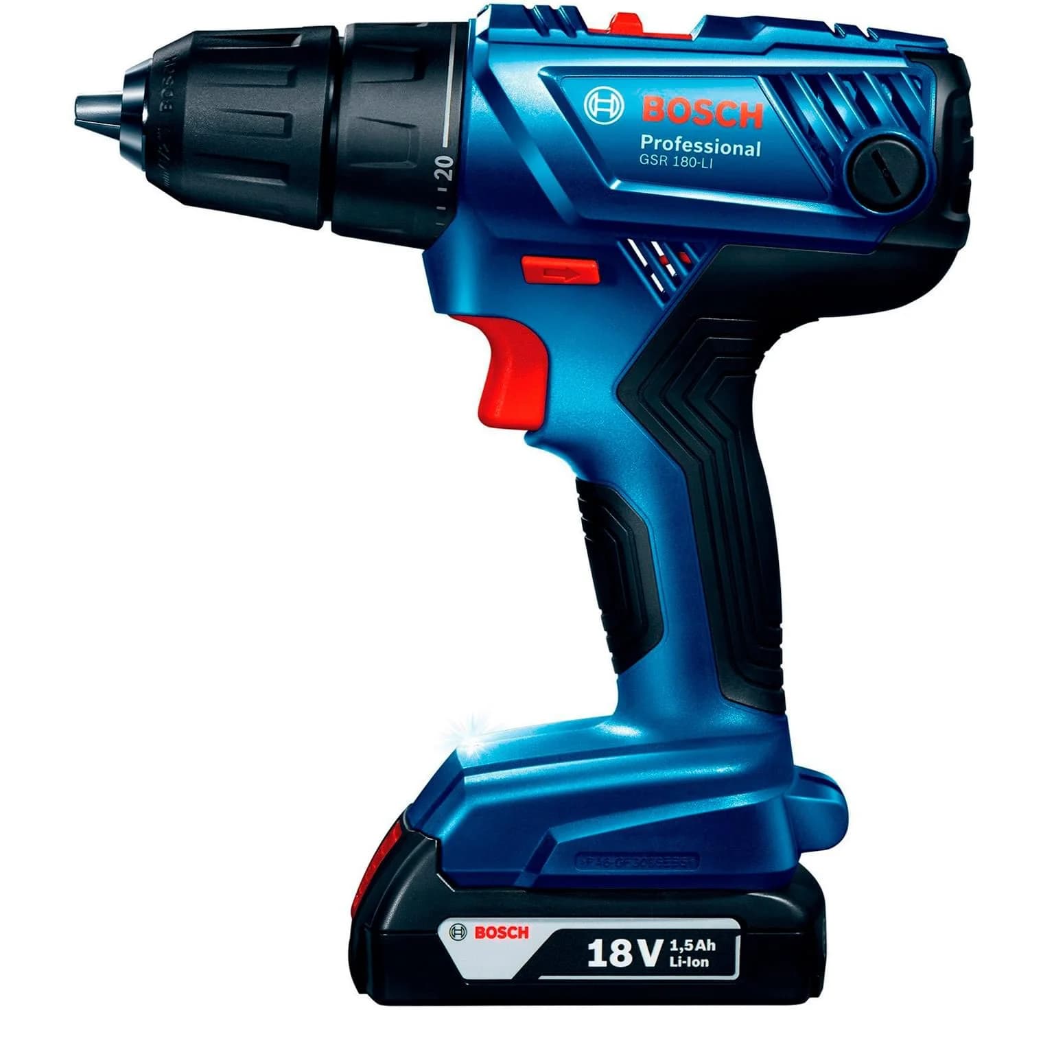 Drel batareyalı GSR 180-2li 18V BOSCH