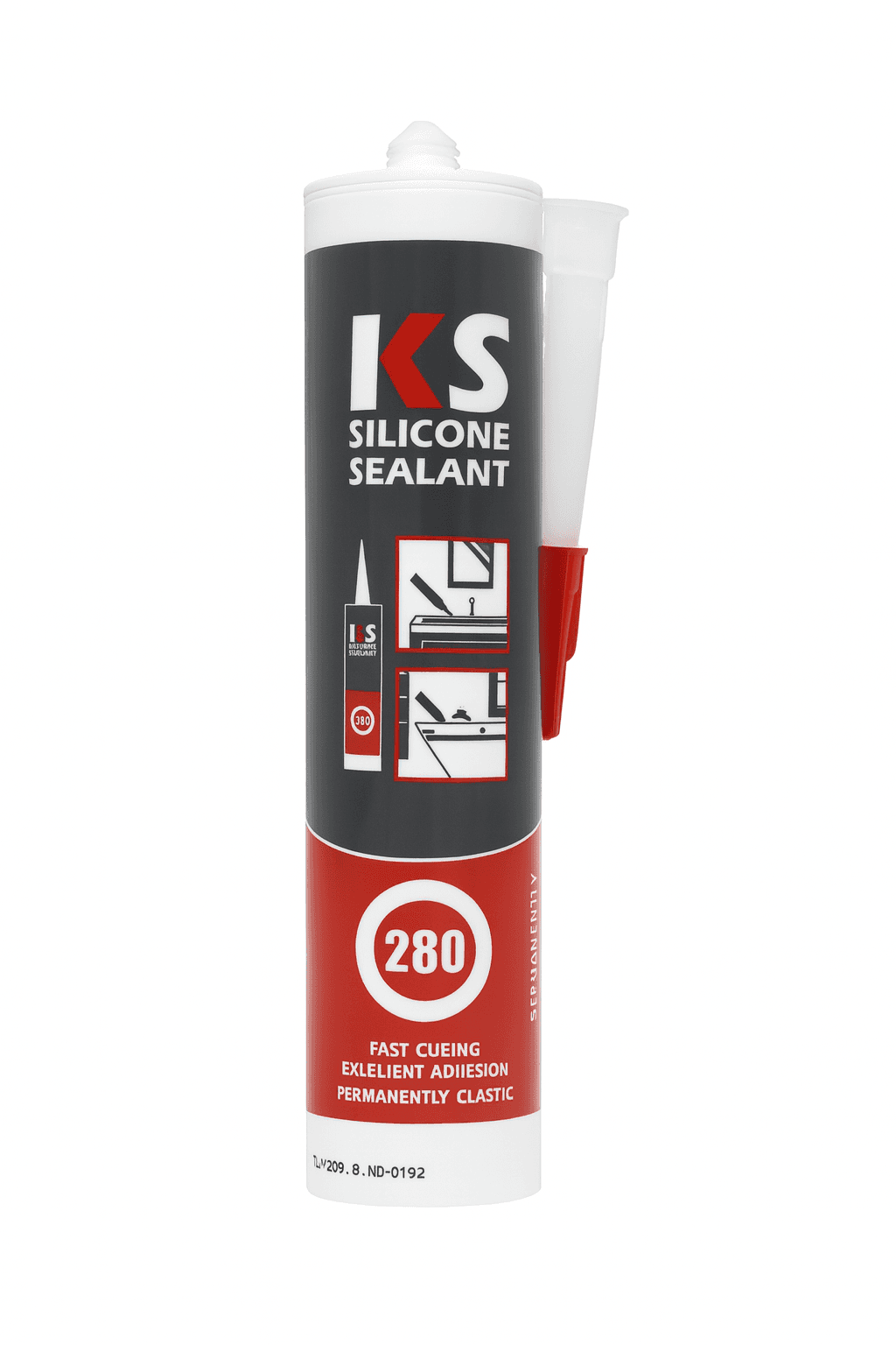 Silikon şəffaf 280qr KS