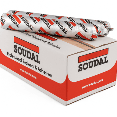 SoudaFlex FC40 poliuretan germetik yapışqan qara 600 ml Soudal