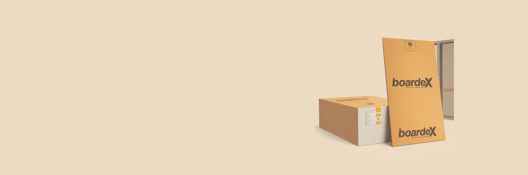 Insulation and plastering materials: Boardex and other insulation boards