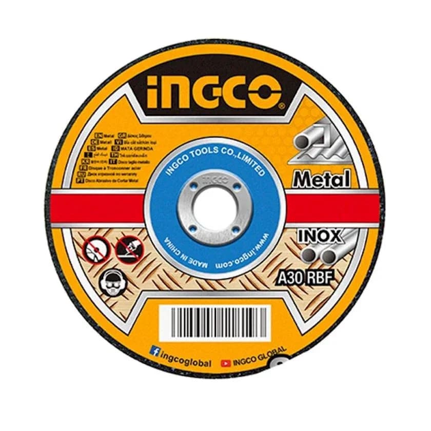 Metal kəsmə diski (lezva) 115x1mm INGCO