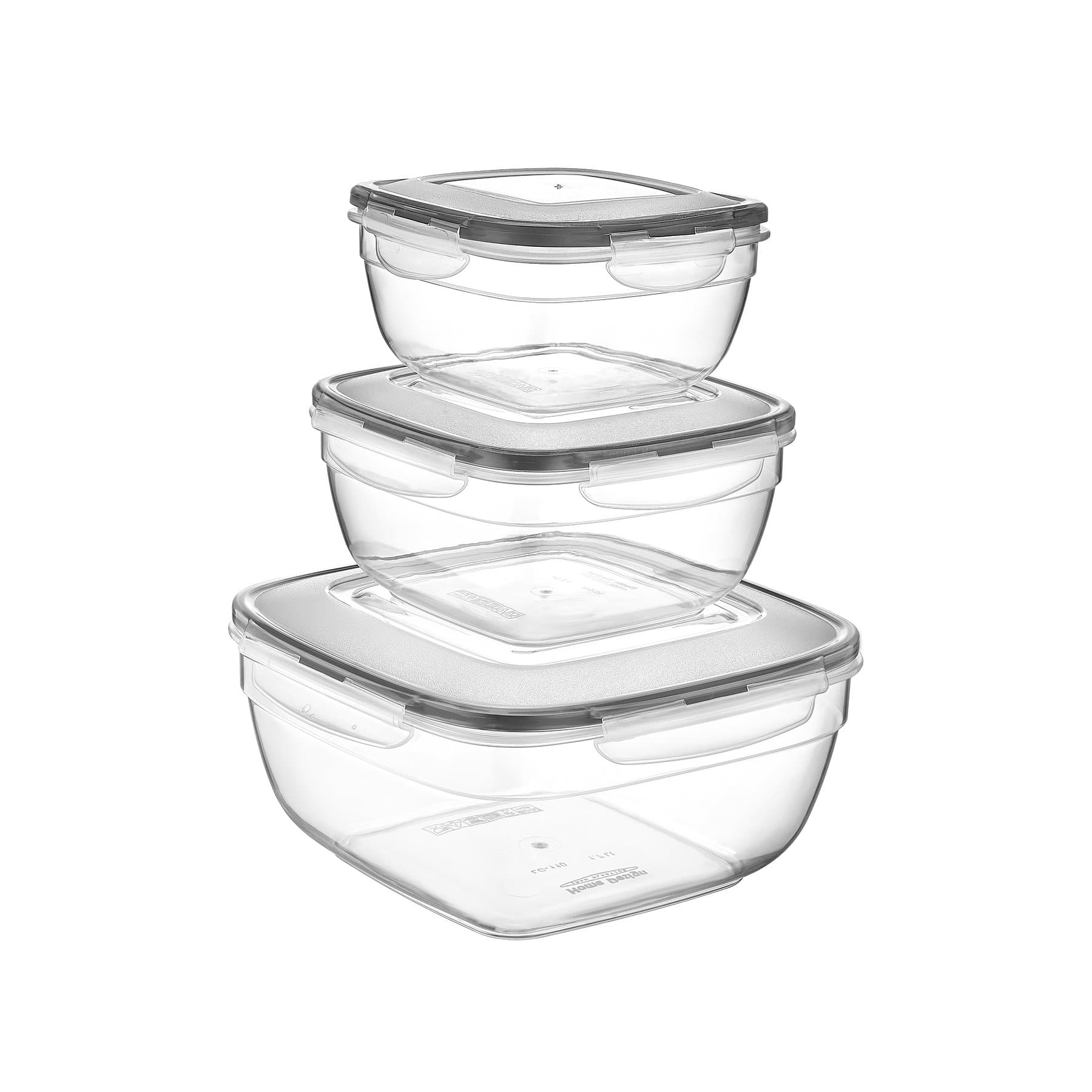 Fresh saxlama qabı 3lü set Irakplastik