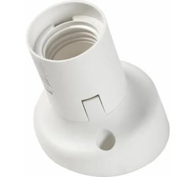 Elektrik patron NLH-PL-W1-E27 plastik, divar üstü, naklon Navigator