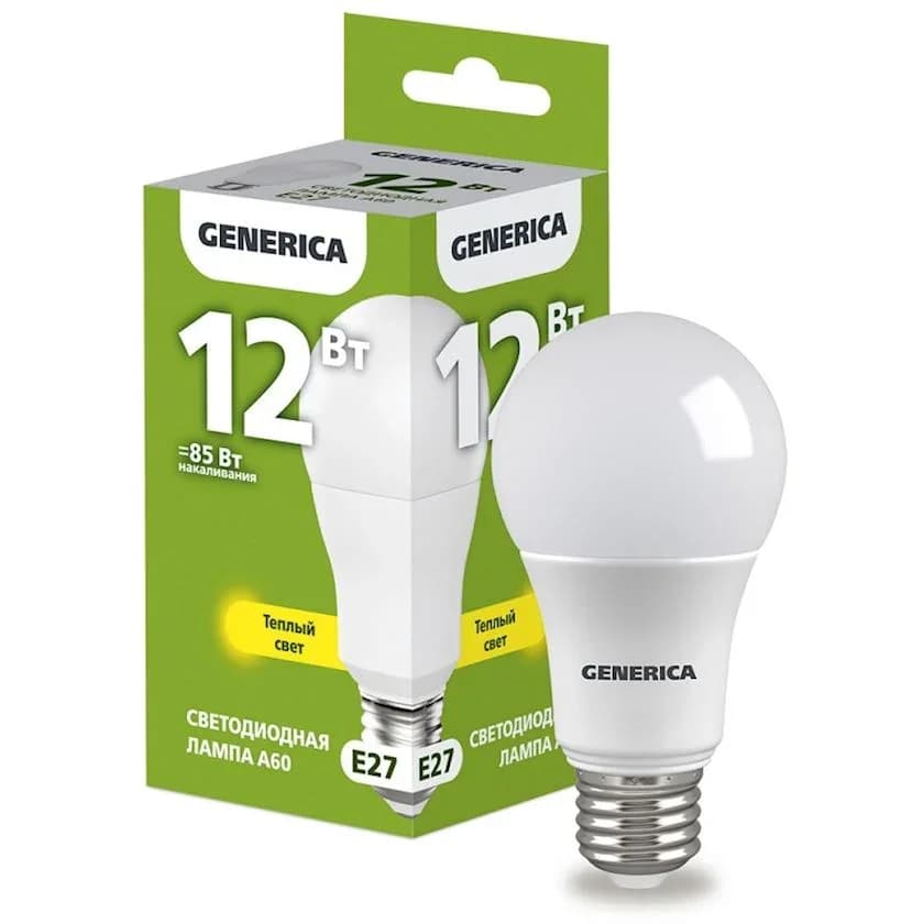Lampa led armud A60 12W 4000K E27 Generica