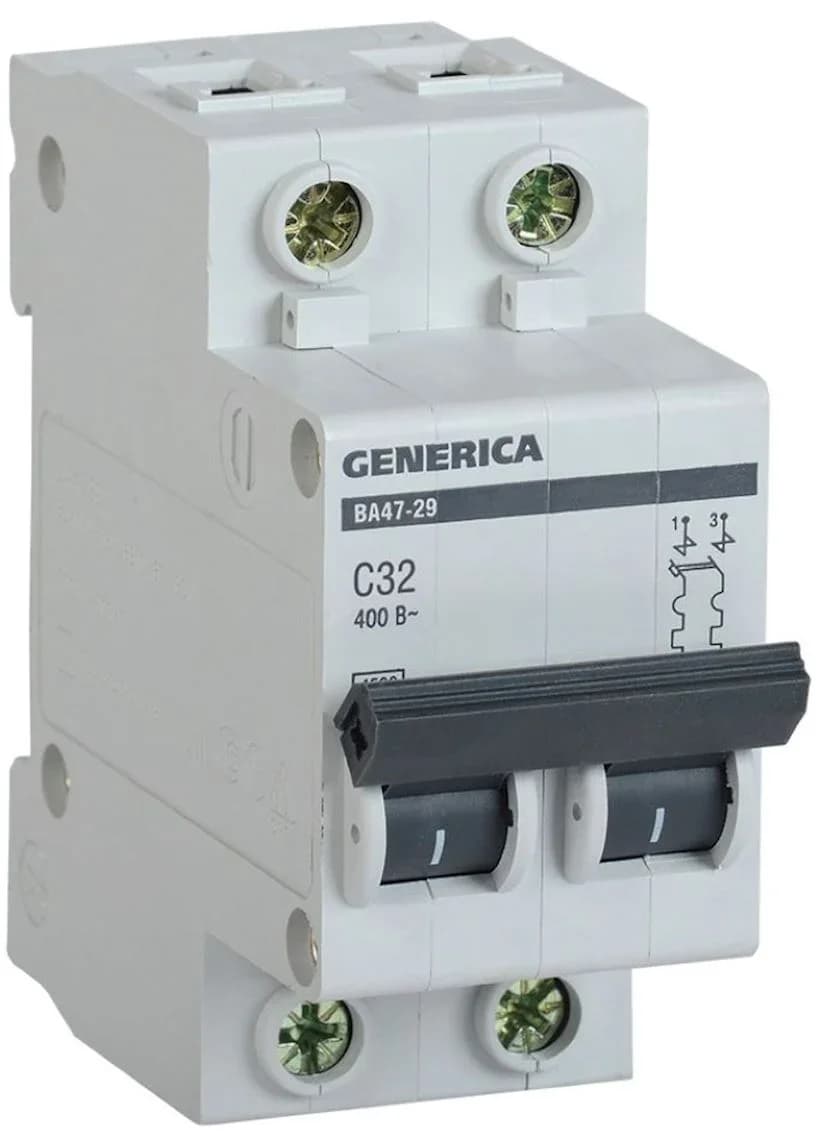 1x10A C tipli 4.5kA Avtomat BA47-29 Generica