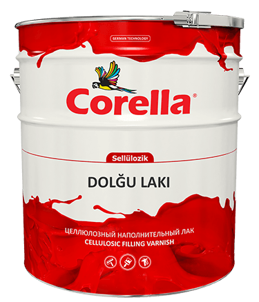 Sellülozik dolğu vernik 2,5 kq Corella