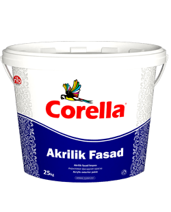 Akrilik Fasad boya 3,5 kq Corella