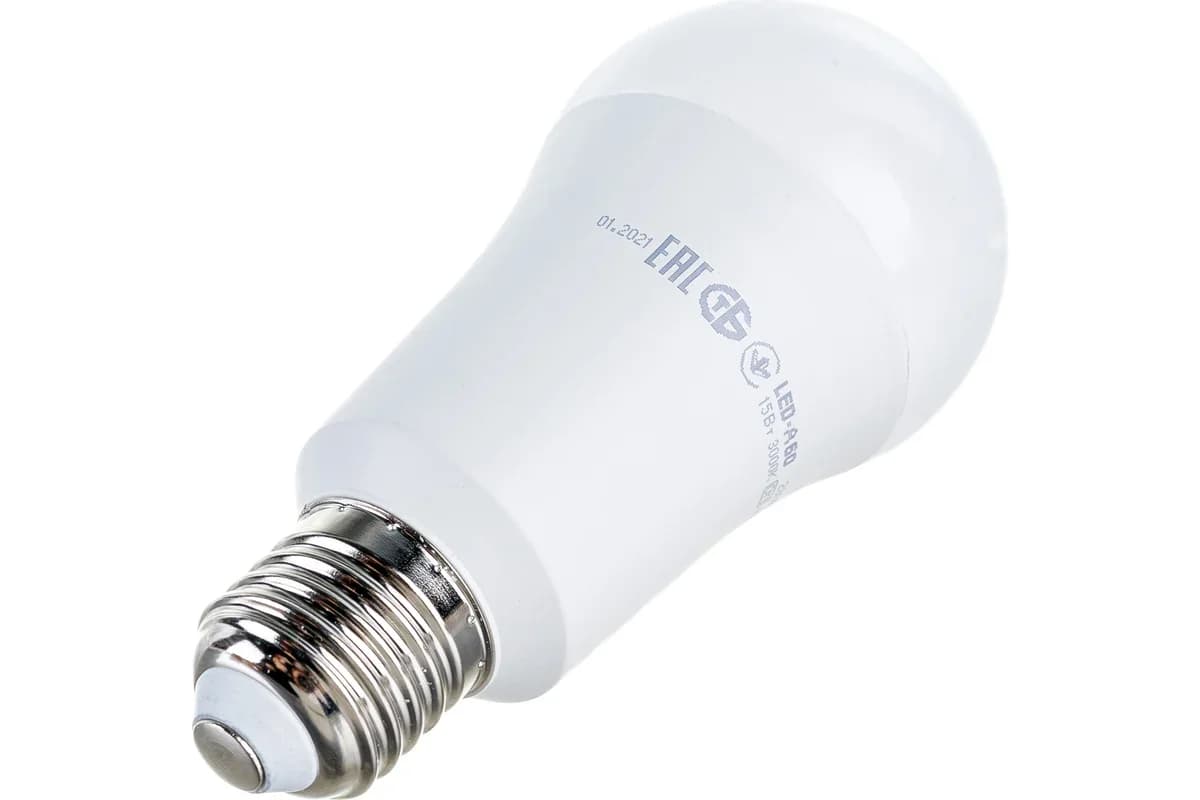 Diodlu işıq lampasıA60 kürə 15Vt230V 3000K E27 İEK